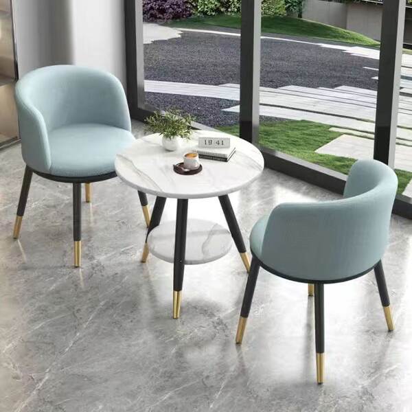Balcão Cadeiras de mesa de lazer Red Red Red simples barato moda cadeira de vento nórdica cadeira de mesa moderna combinação kit transfronteiriço