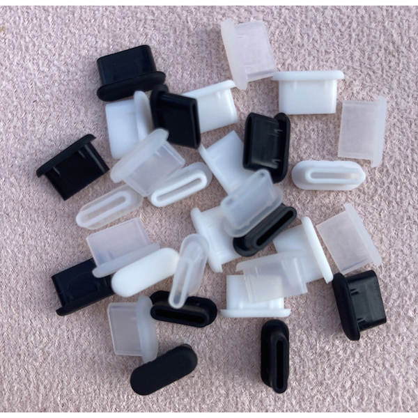 Tipec telemóvel silicone à prova de pó para Android C porta de carregamento Huawei Honor Oppo Xiaomi Vivo