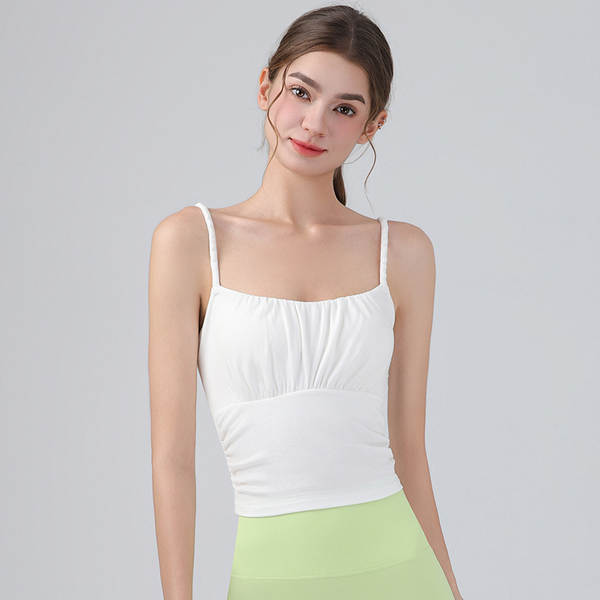 Top de Yoga Feminino com Acolchoamento