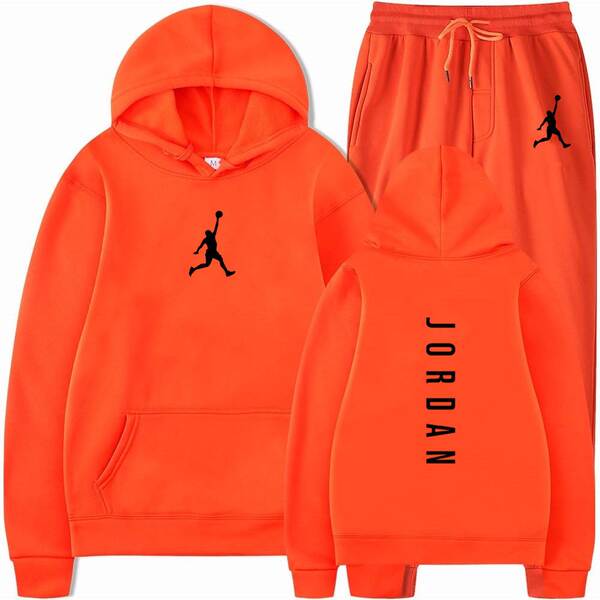 Conjunto Esportivo Masculino com Capuz e Calça