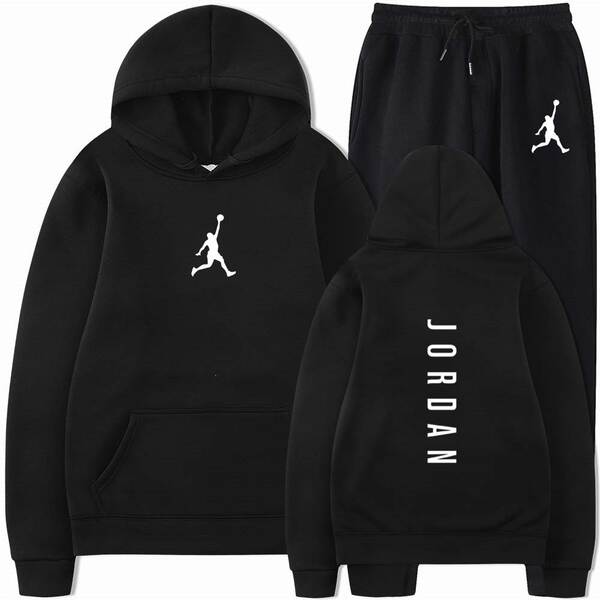 Conjunto Esportivo Masculino com Capuz e Calça