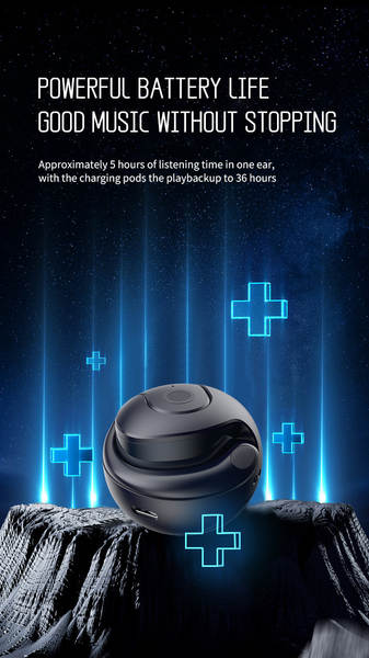 BY01 AI Translation Wireless headphones 144 Languages earbud