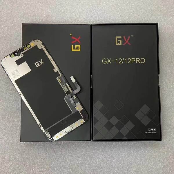 Para iPhone Apple Xs 11 12 13promax 14 OLED Telemóvel ecrã total GX