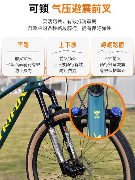 TRIFOX bicicleta de montanha de fibra de carbono Pioneer de 29 polegadas de 12 velocidades
