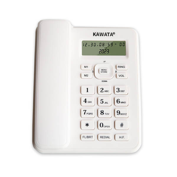 Telefone livre de baterias para escritórios domésticos e hotéis telefônicos
