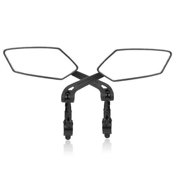 Espelho traseiro de bicicleta transfronteiriço de motor elétrico de veículo refletor de alta definição espelho traseiro dobrável acessórios de bicicleta