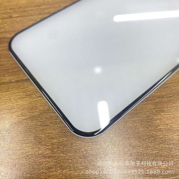 Para o iPhone 17 Pro Max 3D quente curvo sem cobertura de tela em todo o pacote de filmagem de aço sem obstrução de filmagem de telefone