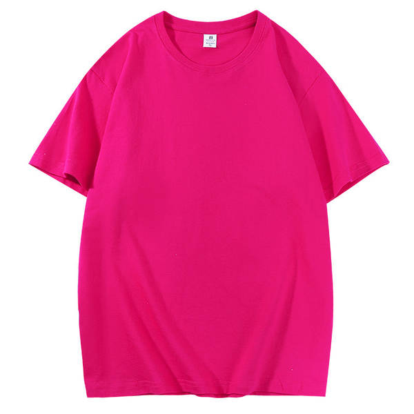 180g T-shirts de algodão puro para homens T-shirts culturais puros personalizados T-shirts de trabalho impressos logo atacado