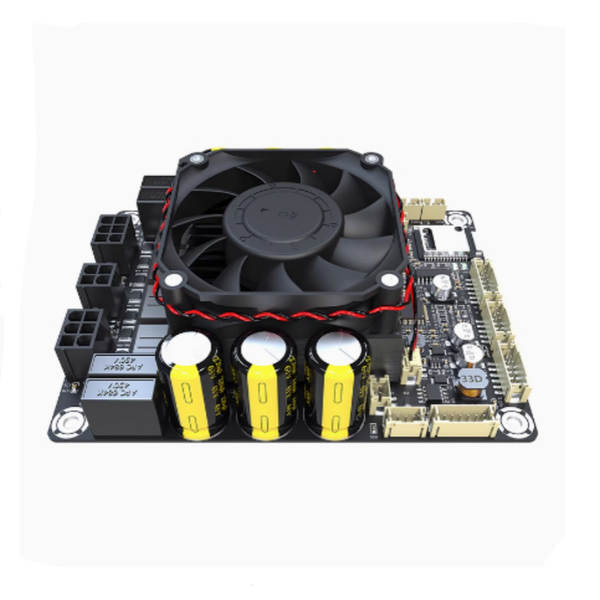 4x100W Bluetooth 5.0 com ADAU1701 DSP Suporte 4.0/2.1/2.0 Até 200W