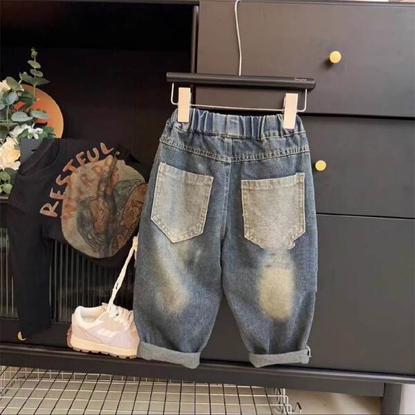 Calça Jeans Infantil Roto