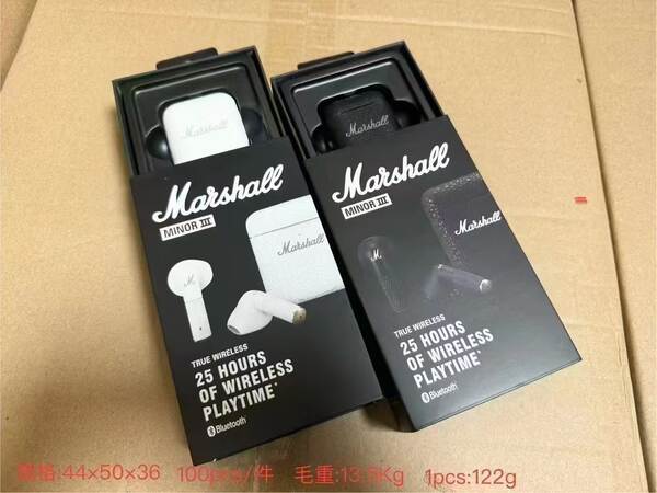 Fones de ouvido sem fios Marshall Minor IITrue Wireless In-Ear Black