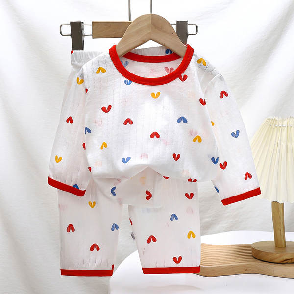 Conjunto de Pijama Infantil de Algodão