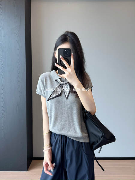 Camisa curta feminina de linho