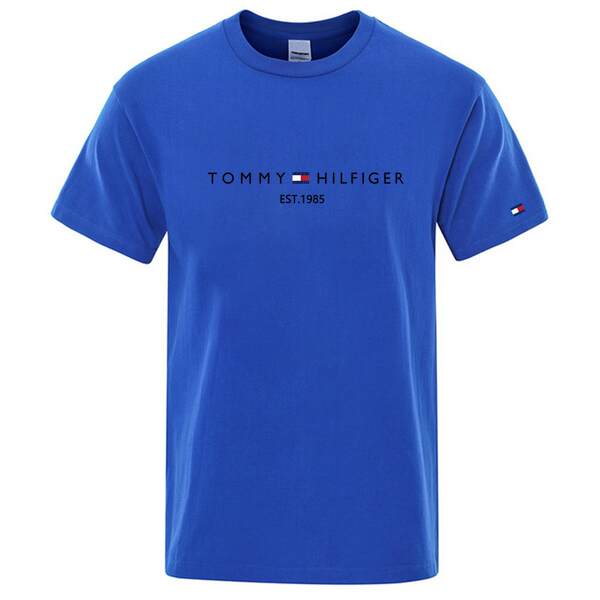 Hilfiger Pure Cotton T-Shirt de Verão Pure Cotton T-Shirt