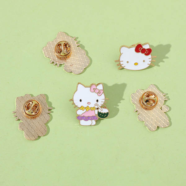 Broche de Gato de Metal