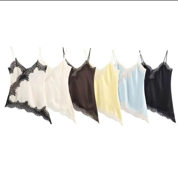 Comércio Exterior Transfronteiriço 2025 União Européia Roupas femininas de moda temperamento sexy raso não-asimétrica vestido de casaco 5919200