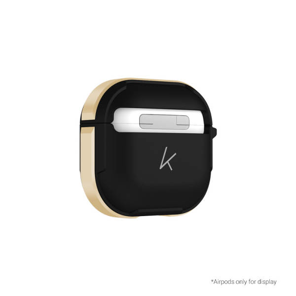 KZDOO para AirPods Pro2Pods4 Apple Bluetooth Headset Cave de proteção de metal Crashguard