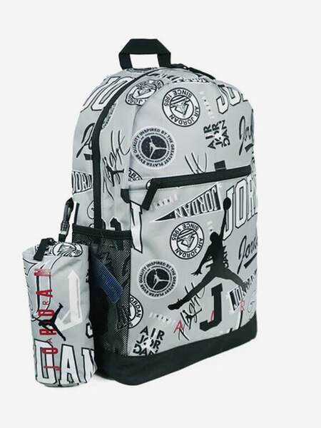 Nike JORDAN Crianças Motivação Motivação mochila de ombros clássica DJ5649-014