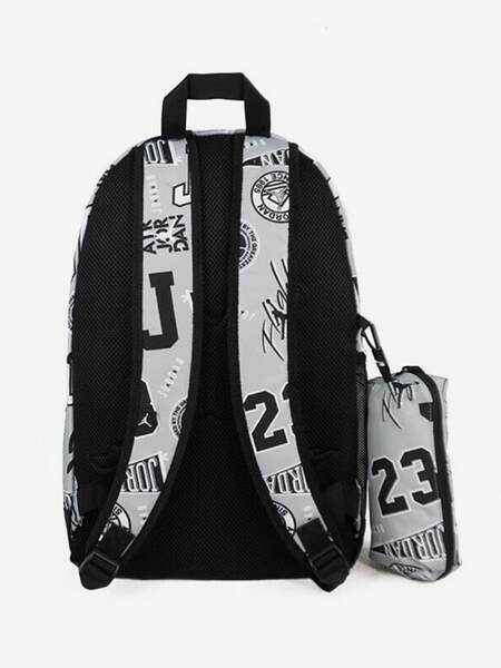 Nike JORDAN Crianças Motivação Motivação mochila de ombros clássica DJ5649-014