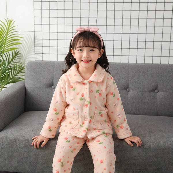 Pijama de flanela para criança