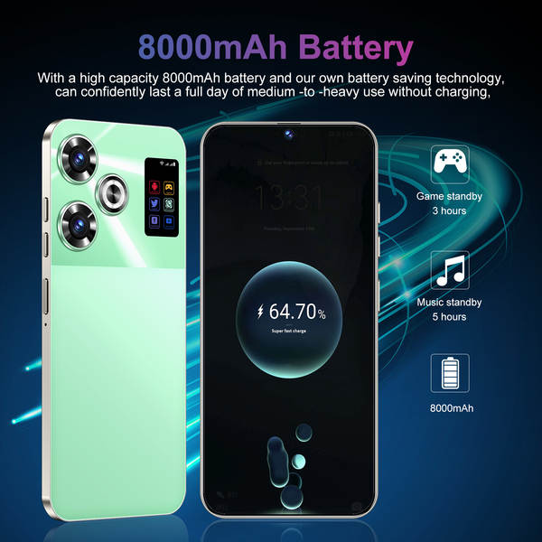 Telemóvel transfronteiriço S26 UItra Android 10.1 perforado grande ecrã 4G smartphone novo celular de venda quente