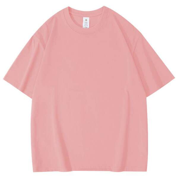 T-shirt feminino de pulso curto personalizado logo de trabalho camisa cultural de 220 gramas de algodão puro camisa feminina