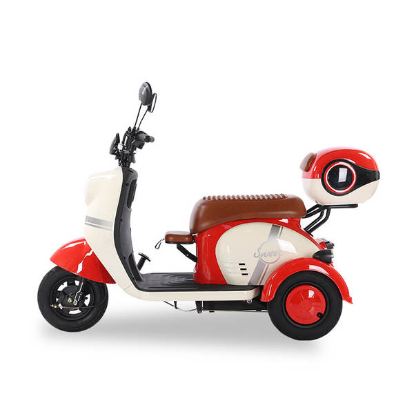 Triciclo elétrico para idosos e crianças