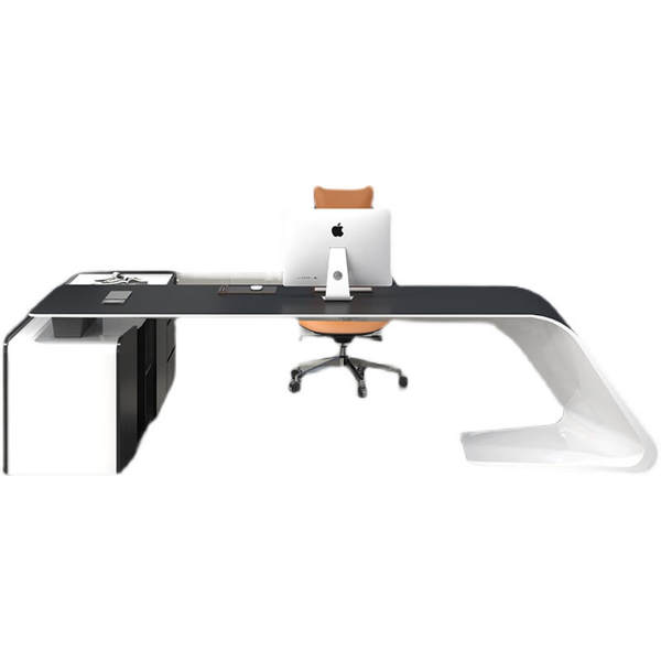 Mesa de Escritório Moderna com Cadeira