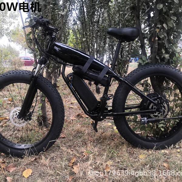 26 polegadas 4,0 pneus snowboard 1500W motor velocidade de alumínio de liga de gordura assistente elétrico 48V montanha auto
