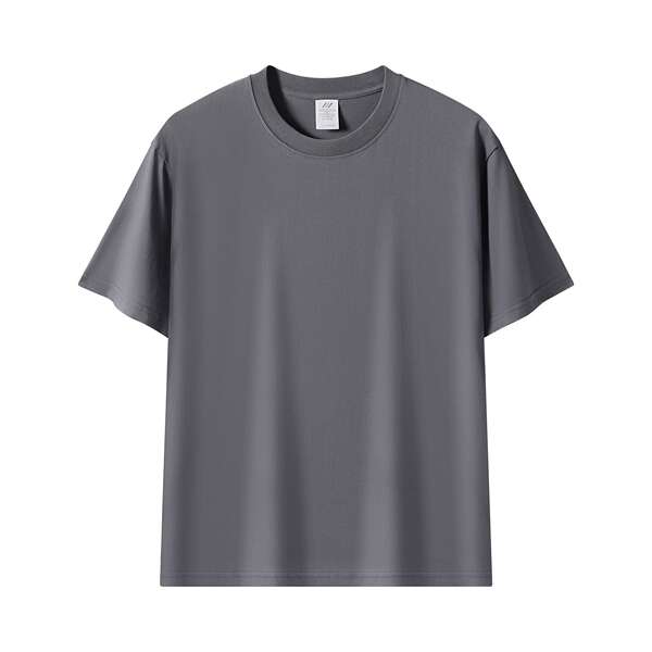 230 gr de pulseira curta corda branca T-shirt personalizado logo roupa de trabalho de algodão puro de algodão puro personalizado