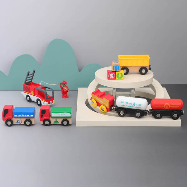 Conexão magnética de madeira para carro multifuncional