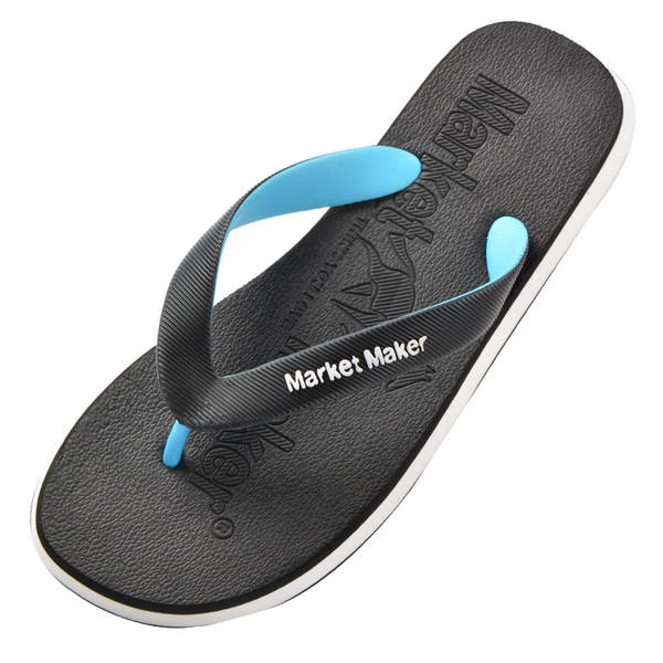 Sandália de borracha masculina