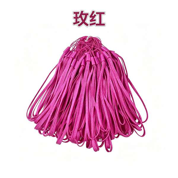 Nylon telemóvel corda curta cor copo de água corda corda de som pequeno ventilador para a máquina de conversação corda contra perda de pulso corda de corda
