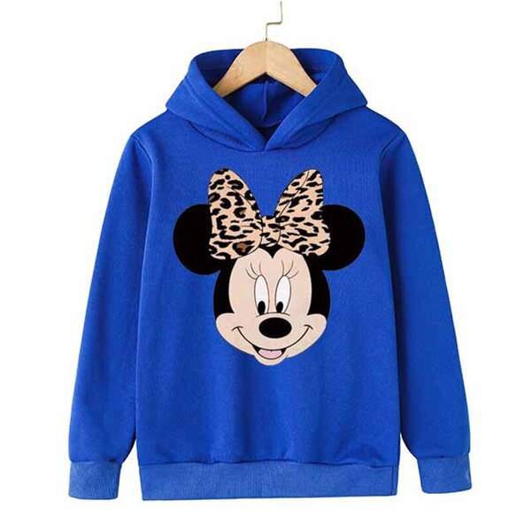 Mini Mouse Camiseta Desportiva Inverno Primavera Outono Camiseta de Crianças Camiseta de Crianças