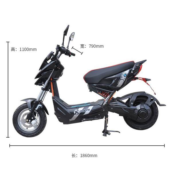 Novo veículo elétrico de batalha do X-Pole é atualizado para a motocicleta elétrica de batalha do lobo de 72V de alta velocidade para homens e mulheres adultos