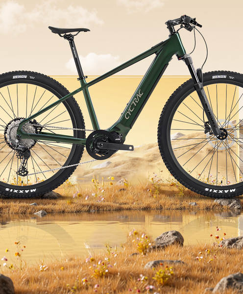CYCTRAC bicicleta elétrica de corrida EM5 segunda geração 12 velocidades oitavo M560 elétrico de lítio 48V