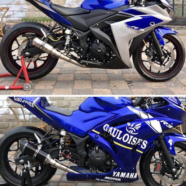 Conector de escapamento para Yamaha MT03