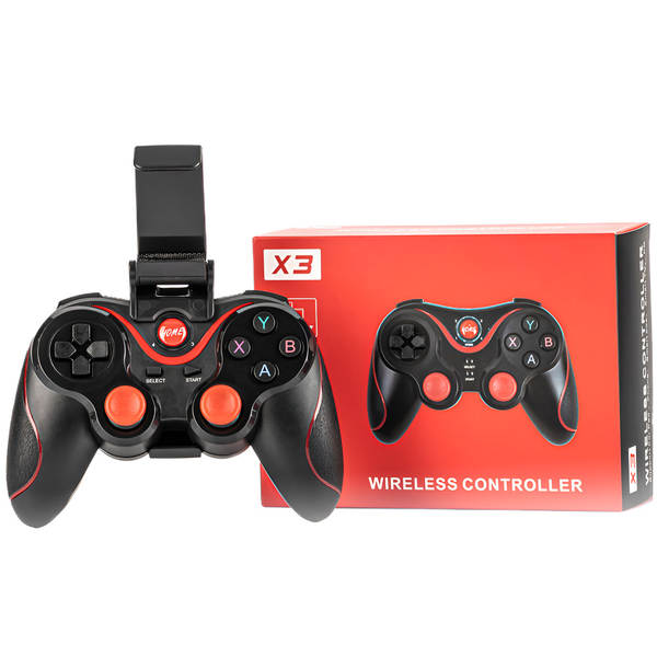 Jogo sem fio Bluetooth X3 Manual de jogo de mão Manual de jogo com suporte para IOS / Controlador de telefone Android
