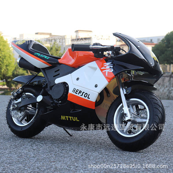 49CC motocicletas de corrida infantil motocicletas adultos de pequeno e médio porte motocicletas elétricas de gasolina