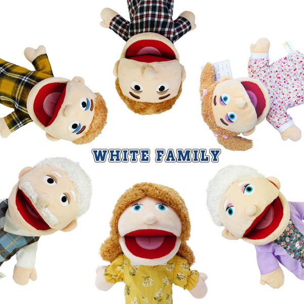 Família de Fantoches de Pelúcia