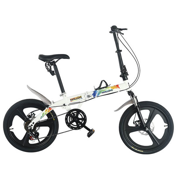 Novas bicicletas portáteis dobráveis de 20 polegadas e 16 polegadas sem montar bicicletas leves de pequena velocidade