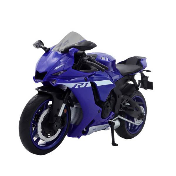Modelos 1 a 12 YamahaYZF-R1M de liga de motocicletas de rolagem sem brinquedo modelo de substituição