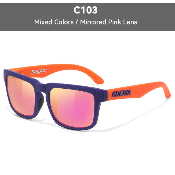 Óculos de sol KDEAM clássicos para homens e mulheres KD332
