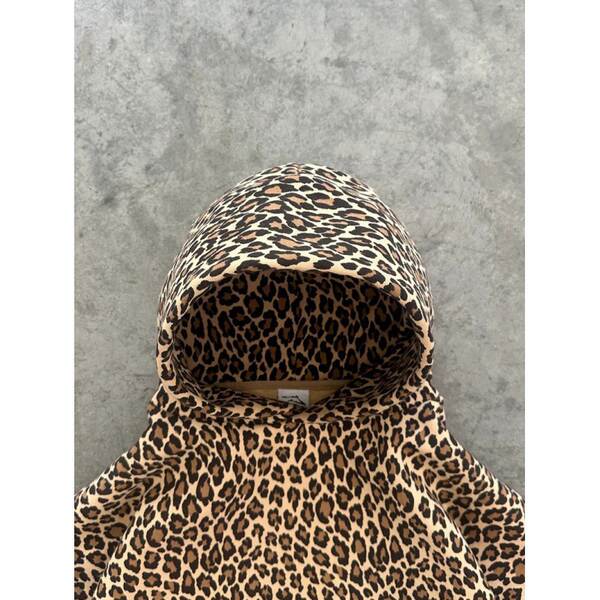 Moletom com estampa de leopardo