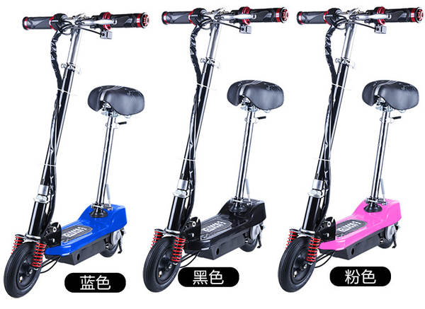Scooter Elétrico Portable Foldável Mulher Adulto Mini Scooter Elétrico Pequeno Scooter