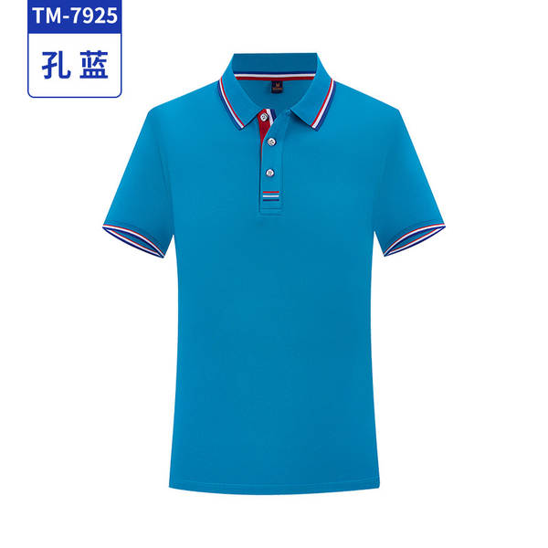 Camisa de manga curta de algodão para empresa