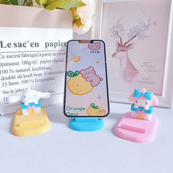 Suporte de Celular com Figurinha de Gato