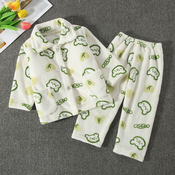 Pijama de flanela para criança