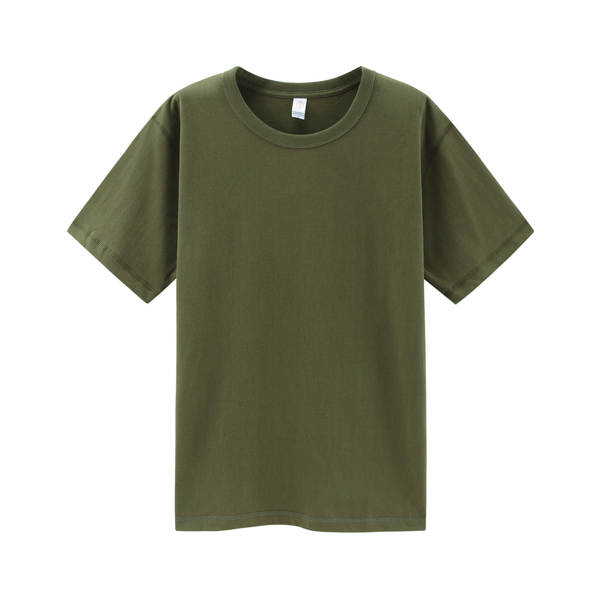 300 gramas Três agulhas de algodão puro de Xinjiang pesos pesados de algodão puro de algodão puro preto e branco T-shirts para homens de mangas curtas