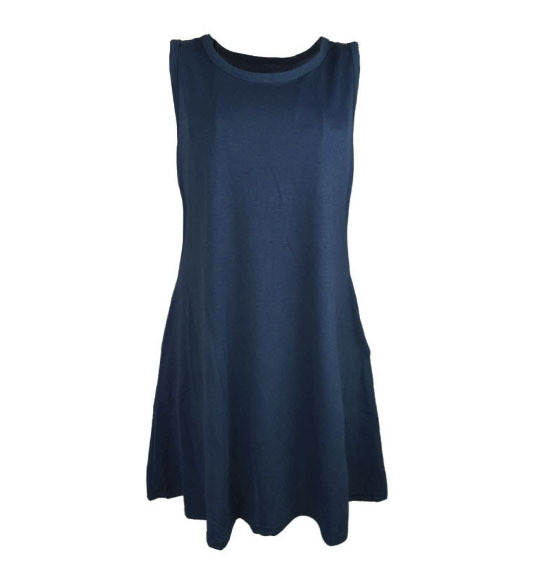 Exportação da Rússia comércio exterior transfronteiriço bolso sem mangas vestido de vestido 2026 vestido de vestido de mulher Grande quantidade de dinheiro